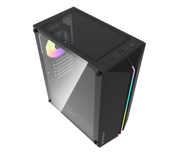 DarkFlash DK151 LED Black DK151 Black - 1045782 - zdjęcie 2